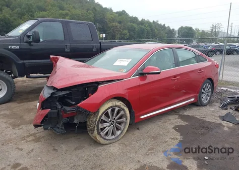 2017 Hyundai Sonata Sport/Limited from USA, damaged, VIN 5NPE34AF6HH452735